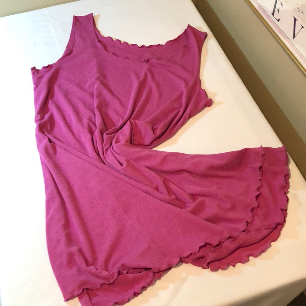 Flirty Fushcia Beach Dress